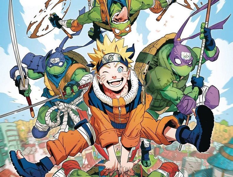 crossover oficial entre Naruto x Ninja Turtles