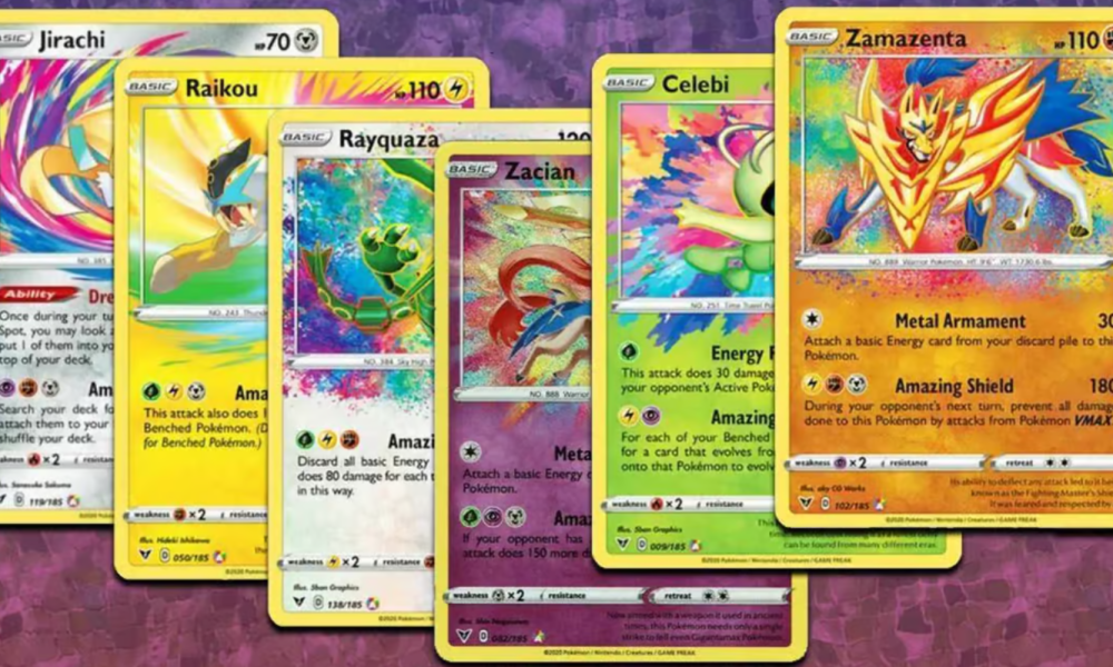 cartas raras de Pokémon