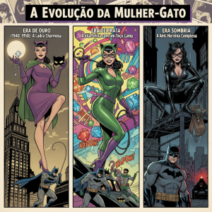 A Evolução da Mulher-Gato nas Histórias em Quadrinhos