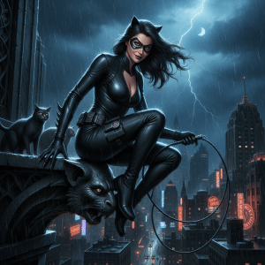 Características e Habilidades da Mulher-Gato