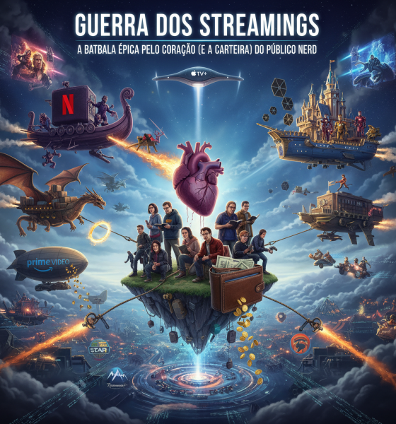 Guerra dos Streamings A Batalha Épica pelo Coração (e a Carteira) do Público Nerd